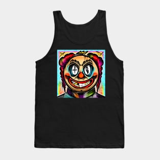 Graffiti Clown Tank Top